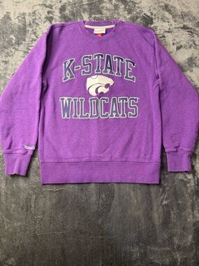 Mitchell & Ness K- State Wildcats Crewneck Sweatshirt